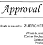 approval