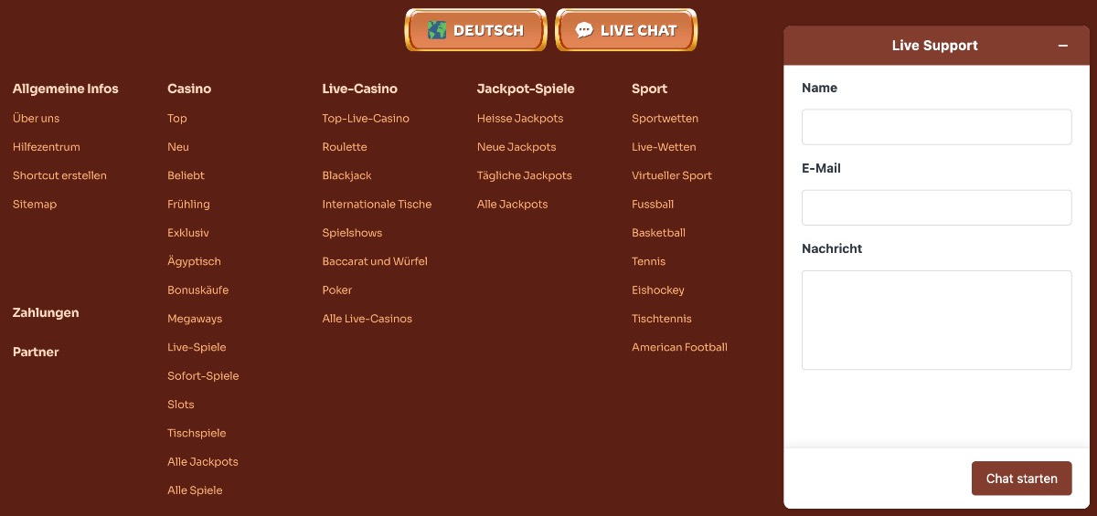 Live Support Bei Cleobetra Schweizer Caisno